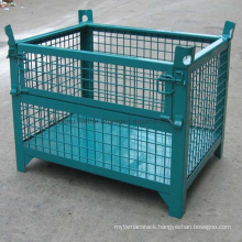 Stackable Foldable Steel Welded Heavy Duty Mesh Pallet Box